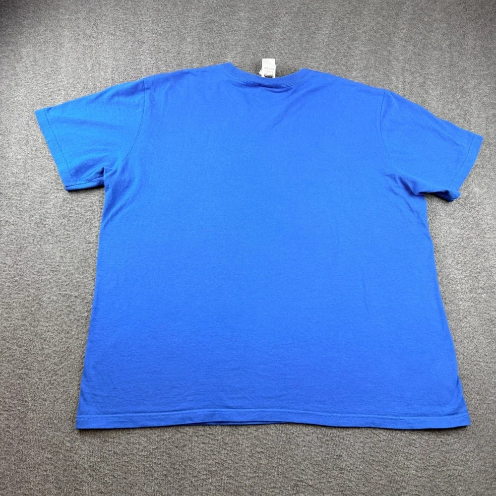 The North Face Mens Blue Camo Logo Graphic‎ T-Shirt XL